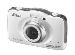 Nikon COOLPIX S32 13.2 MP Waterproof Digital Camera with Full HD 1080p Video (Blue) (Discontinued by Manufacturer) N6