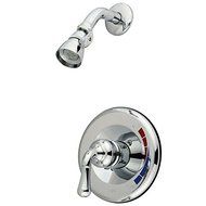 Kingston Brass KB631SO Magellan Tub and Shower Faucet, 7-Inch, Polished Chrome by Kingston Brass