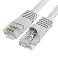 Cmple - RJ45 CAT5 CAT5E ETHERNET LAN NETWORK CABLE -75 FT White N100