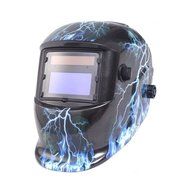 New Auto Darkening Welding Helmet Mask Welders Arc Tig Mig Grinding Solar Powered (Lighting Skeleton) by D2B N6