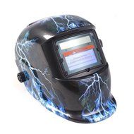 New Auto Darkening Welding Helmet Mask Welders Arc Tig Mig Grinding Solar Powered (Lighting Skeleton) by D2B N7