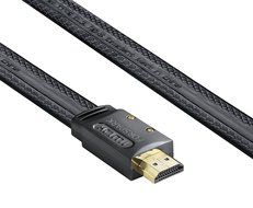 FORSPARK Ultra High Speed HDMI Cable 4Feet(1.3m) with Ethernet- 26AWG HDMI 1.4 - 2.0 Professional - 3D -4k- Full... N6