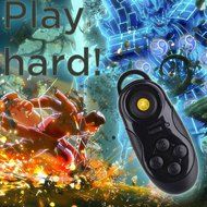Mini Portable Wireless Bluetooth Gamepad Remote Controller for VR Headset 3D Glasses Android TV (Black) N2