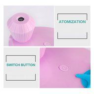 Essential Oil Diffuser, Pretty Handy Ultrasonic Humidifier Mini Fish Tank Mist Humidifier Night Lights Air Humidifier... N6