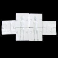 6pcs Fondant Cake Icing Mold Sugarcraft Decoration 3D Children Body Parts