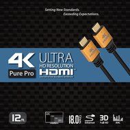NTW NHDMI2P-006P 6' Ultra HD PURE PRO 4K High Speed HDMI Cable Offers 4X The Clarity N17