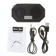 Bluetooth Speaker, Aquiver Waterproof Bluetooth Pocket Speaker With Mic CSR V4.0 Bluetooth, IP65, Wireless Stereo... N2