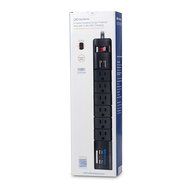 Cable Matters 6-Rotating Outlet Surge Protector Power Strip with 3.4A Dual USB Charging N25