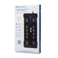Cable Matters 6-Rotating Outlet Surge Protector Power Strip with 3.4A Dual USB Charging N27