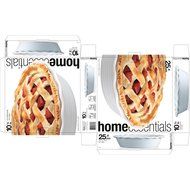 Home Essentials Embossed Ring Pie Dish, White