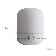 Essential Oil Diffuser HugeHard 300ml Portable Ultrasonic Aroma Humidifier with Color-Changing LED Light N3