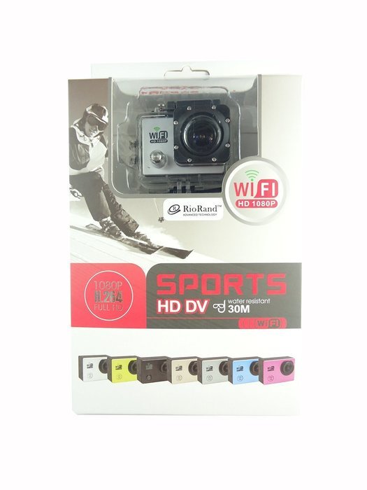 RioRand&reg; Shockproof Protective Case Bag for GoPro, GoPro HD, GoPro Hero3+, HERO4, RioRand RS4000,RS6000 (Black) N15