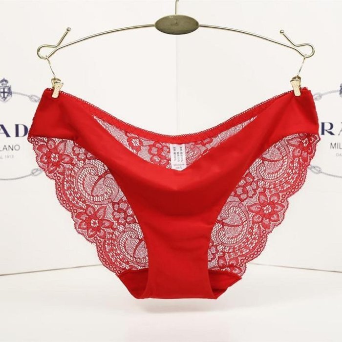 Underpants ，Beautyvan Comfortable 2016 New Women lace Panties Seamless Cotton Panty Hollow briefs Underwear (M... N13