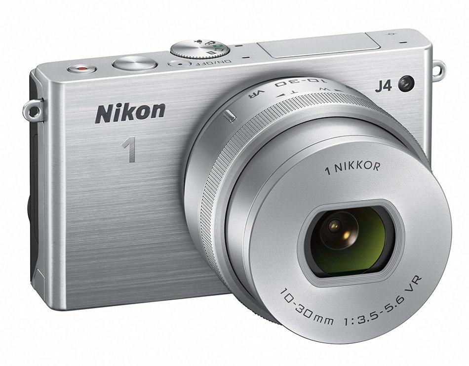 Nikon1 J4 Black Lens Kit - International Version N9