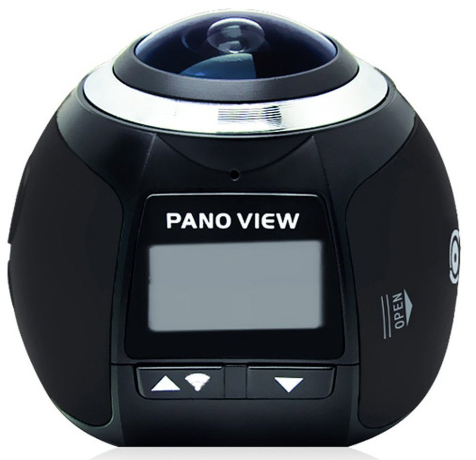 V.one 360 Degree Mini WiFi Panoramic Video Camera 2448*2448 16M Ultra HD 3D Sports DV DVR 30m Waterproof Digital... N4