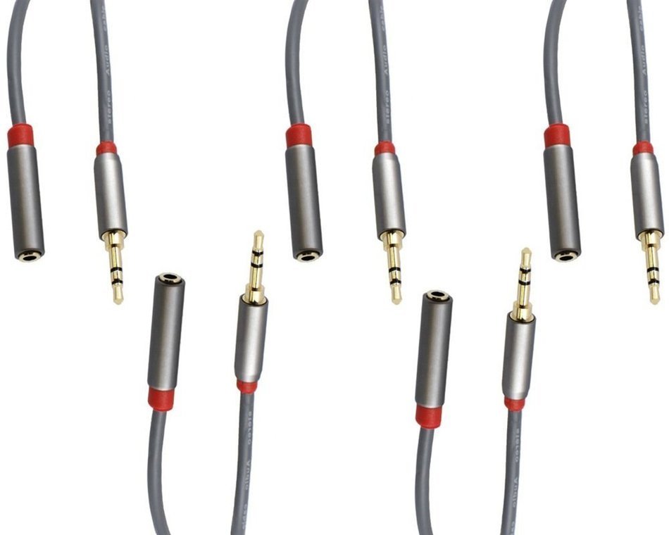 C&E 3 Feet 3.5mm Stereo Male to Female Extension Cable CNE64124 N3