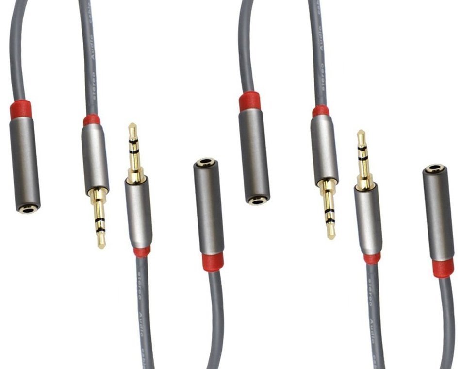 C&E 3 Feet 3.5mm Stereo Male to Female Extension Cable CNE64124 N4