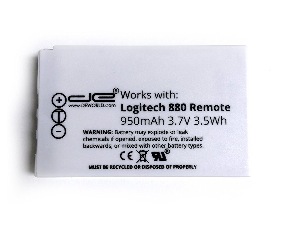 Logitech Harmony Remote Control Replacement Rechargeable Battery Harmony One Harmony One