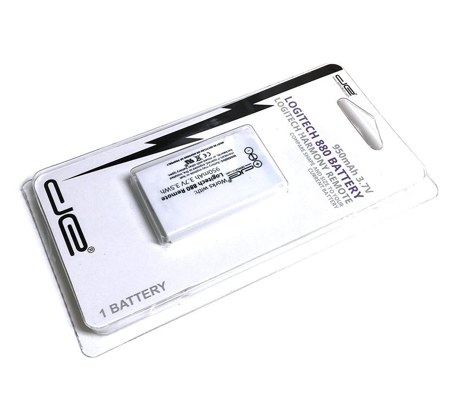 Logitech harmony remote control replacement rechargeable battery