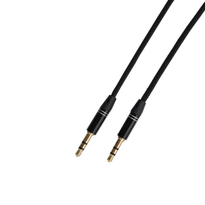 Seadream 3Pack 4Ft Male to Male 3.5mm Woven Fabric Braided Universal Auxiliary Audio Stereo Cable for All 3.5mm-Enabled... N4