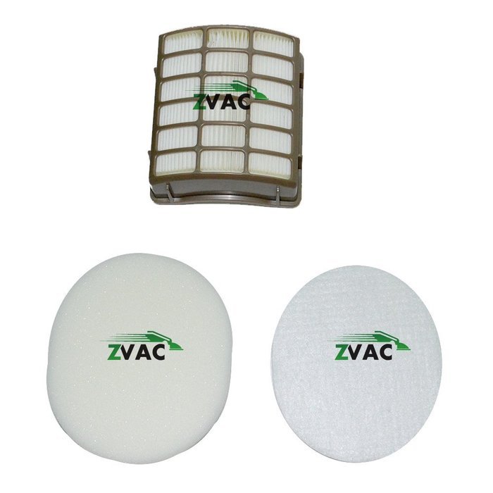 1 Shark NV80 HEPA Filter, 1 Foam Filter & 1 Felt Filter; Fits NV80 Models; Part # XHF80 and XFF80 Made by ZVac