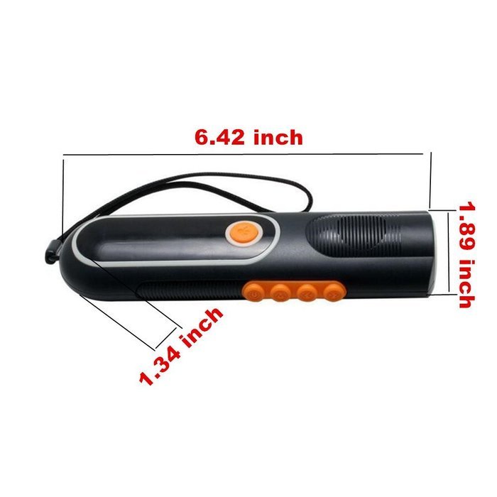 iRonsnow IS-074 Emergency Dynamo Hand Crank Led Flashlight with FM AM Radio, Noctilucent in Dark, 800mAh Rechargeable... N3