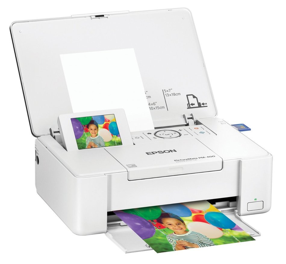 Epson PictureMate PM-400 Wireless Compact Color Photo Printer N3