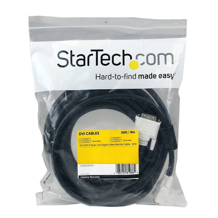 StarTech DVIDDMM10 10-Feet DVI-D Dual Link Cable - M/M N10