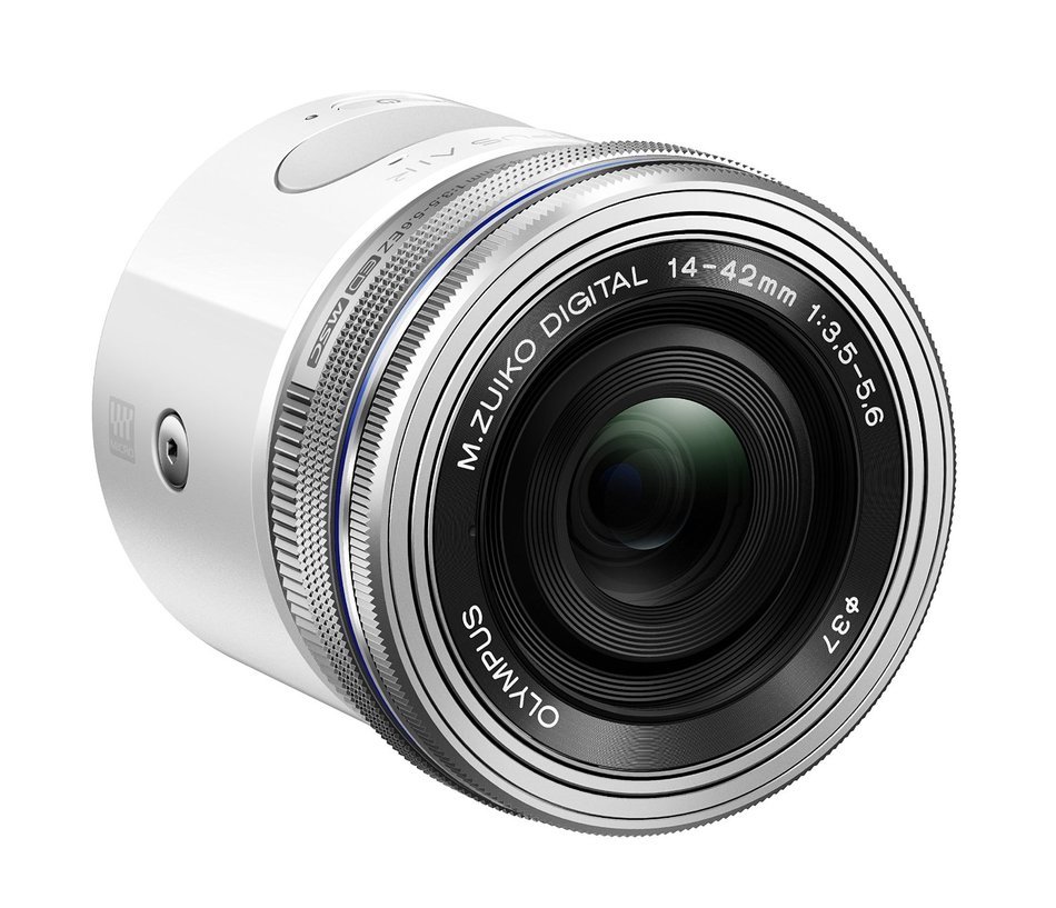 Olympus Air A01 Black Body with Black 14-42mm EZ Lens N18