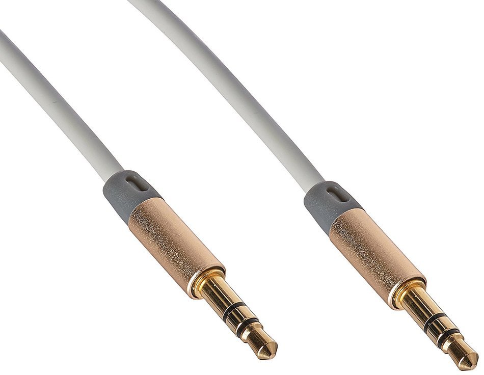 OFC AUX Audio Cable, Premium Audiophile Grade 3.5mm Gold Plated Male to Male Stereo Auxiliary Cord for Connecting... N4