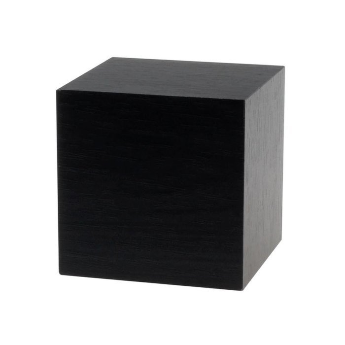 DZT1968&reg; Digital LED Black Square Wooden Alarm Clock Voice Control N4