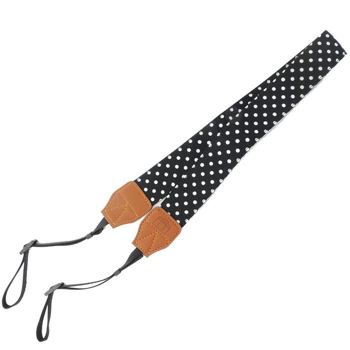 Mavota Black Spot Camera Strap Shoulder Neck Camera Belt For Canon Nikon Olympus Panasonic Pentax Sony SLR/DSLR... N3
