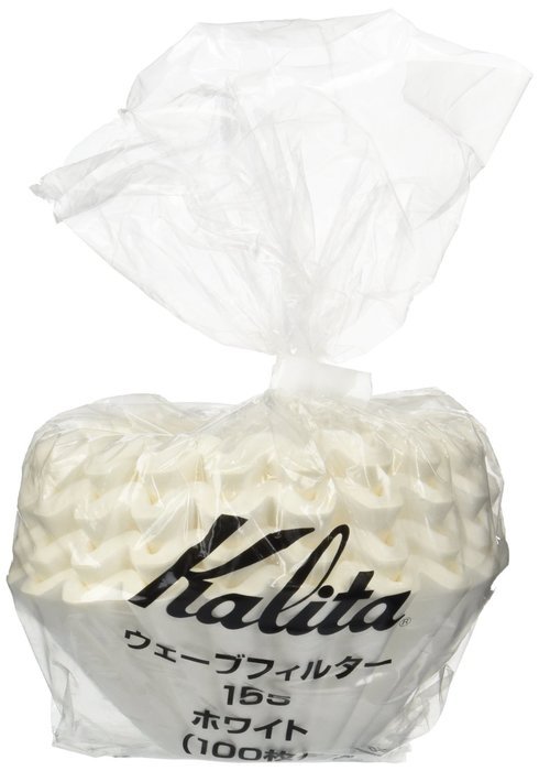 Kalita: Wave Series Wave Filter 155 [1-2 persons] White , 100 sheets # 22201