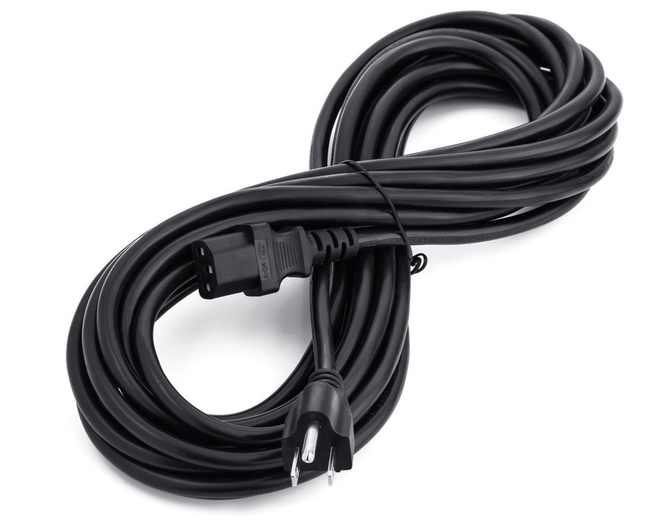 ClearMax Universal 18AWG Power Cord for Computer Monitors / PCs / Printers and more - UL Approved - 25 Feet (... N18