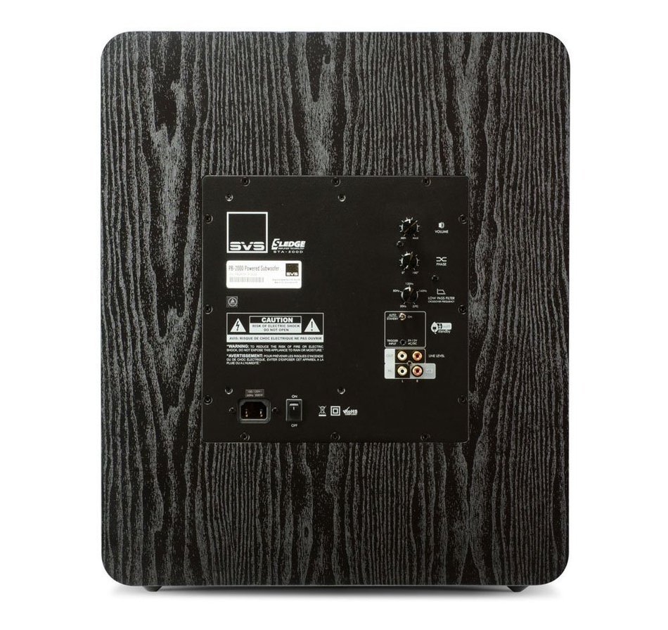 SVS PB2000 12" 500-watt Powered Subwoofer (Dual)