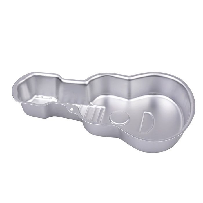 Ckeyin &reg; Aluminum Alloy Guitar Shape Musical Instruments Cake Pan Fondant Birthday Cake Mold Mould Baking Decorating...