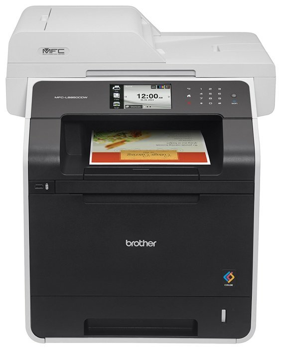 Brother Printer MFC-L8850CDW Wireless Color Laser Printer with Scanner, Copier and Fax, Amazon Certified for Auto...