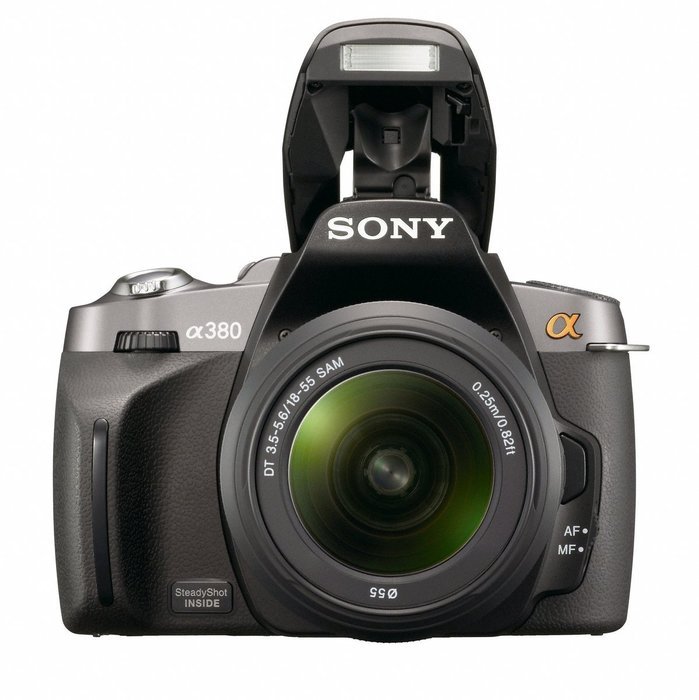 Sony Alpha A380L 14.2 MP Digital SLR Camera with Super SteadyShot INSIDE Image Stabilization and 18-55mm Lens N32