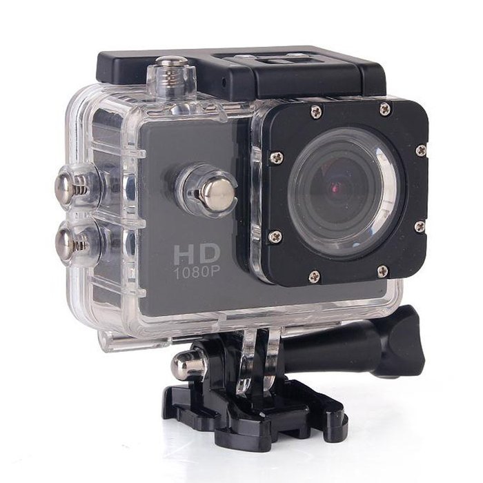 RioRand&reg; Shockproof Protective Case Bag for GoPro, GoPro HD, GoPro Hero3+, HERO4, RioRand RS4000,RS6000 (Black) N38