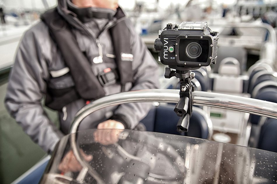 Veho VCC-A017-UPM MUVI HD Universal pole/bar mount for Bikes, Roll Cages, Boat Rigging with tripod mount N13