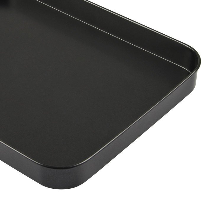 Yilove Non-stick Rectangular Cake Pan Bakeware 10"(Black) N2