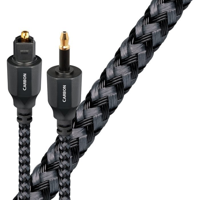 Audioquest Carbon 1.5M (5') Full to 3.5mm Optical Cable