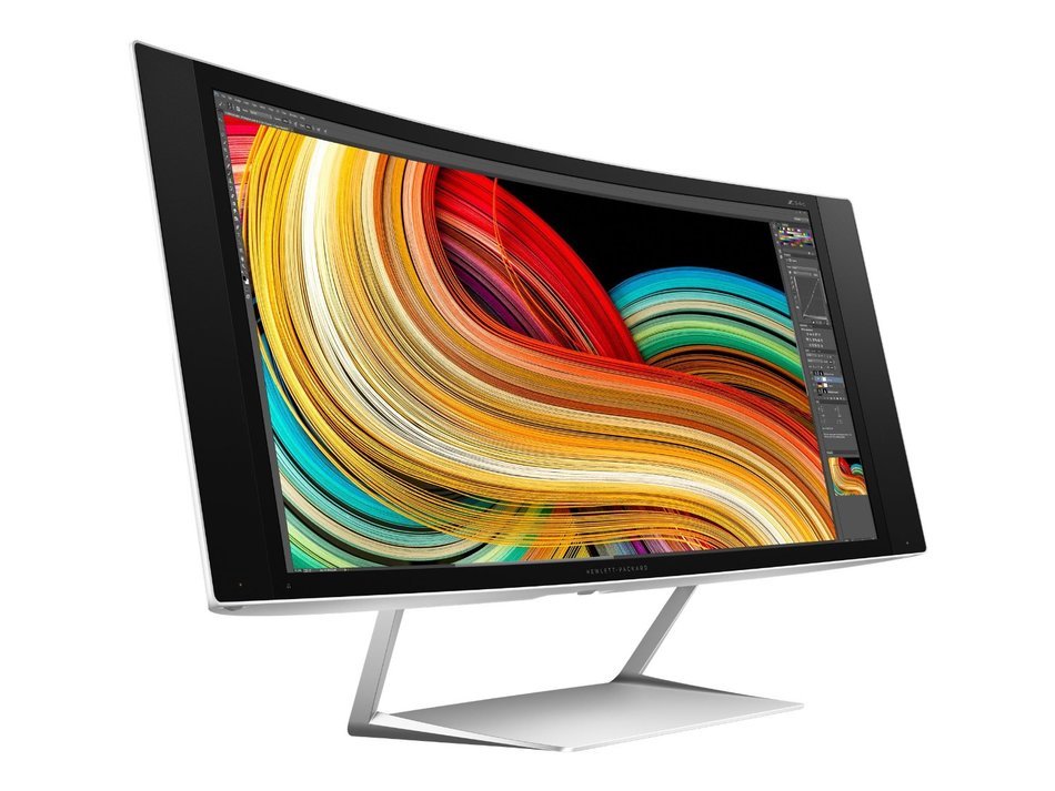HP K1U77A8#ABA Z Display Z34c 34'' 1440p Quad HD LED-Backlit LCD Monitor, Black
