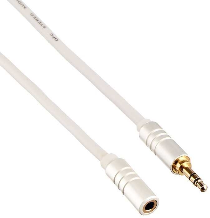 BlueRigger 3.5mm Male to Female Stereo Audio Cable (6 Feet)