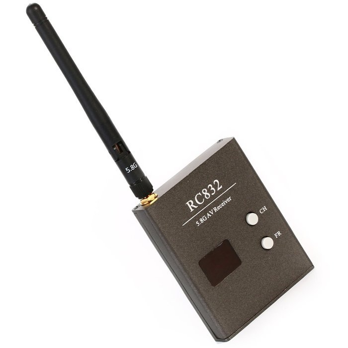 Boscam RC832 5.8G 32Ch Channels Wireless AV Receiver for FPV Airplane RC RC077