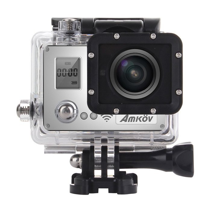 Kekexili AMK7000S 1080P Sports Action Camera WIFI 170&deg; Wide Angle 4K CMOS Full HD 60fps Waterproof 40M Camcorder... N10