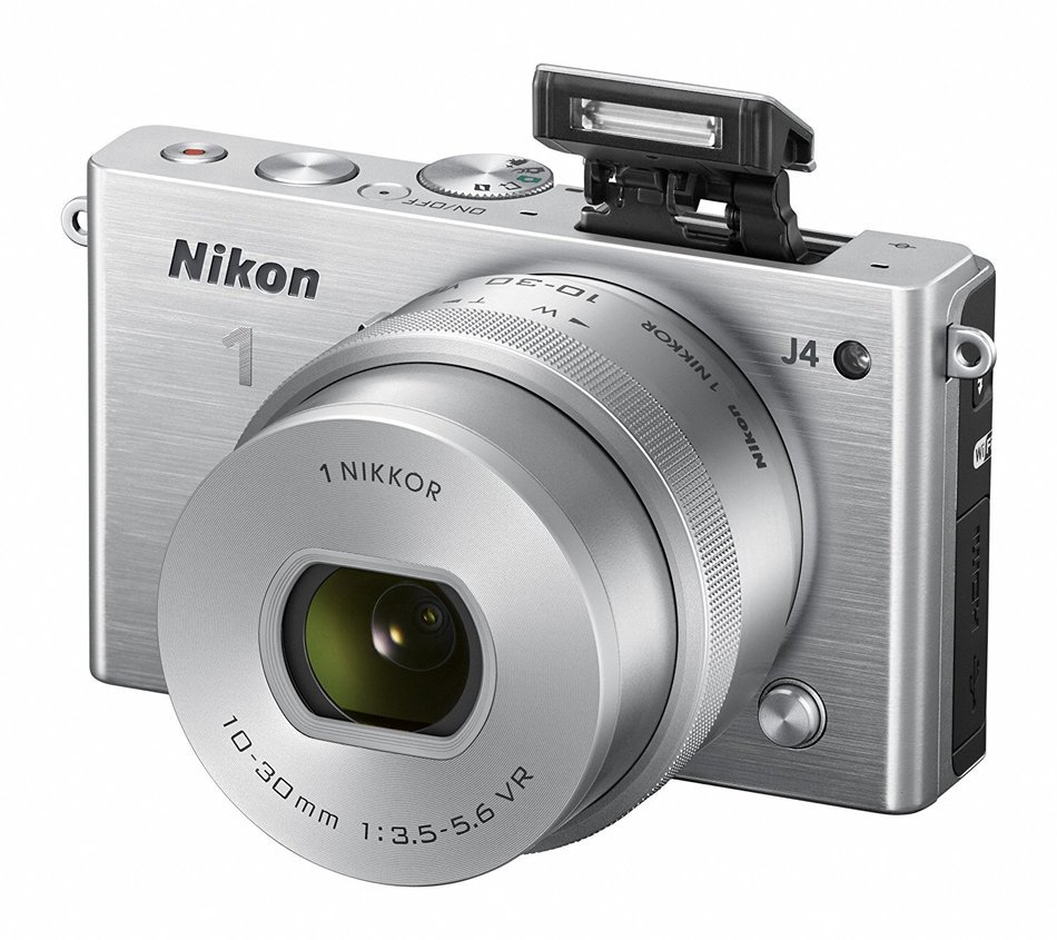Nikon1 J4 Black Lens Kit - International Version N14