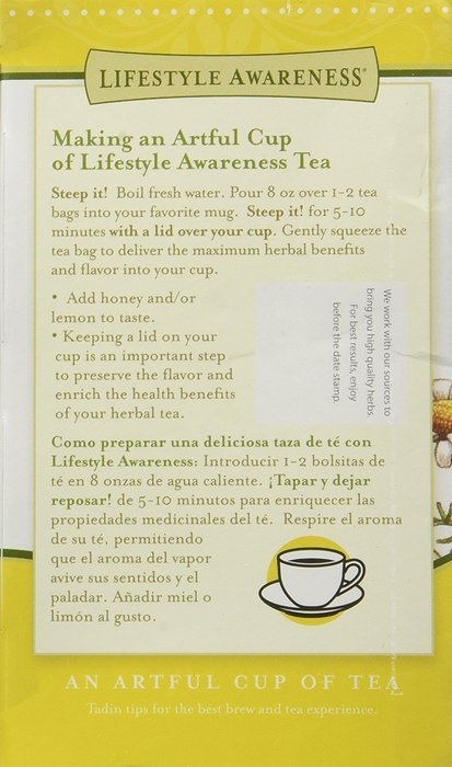 Lifestyle Awareness Teas, Caffeine Free Dandy Liver Detox Tea, 20 Count N40