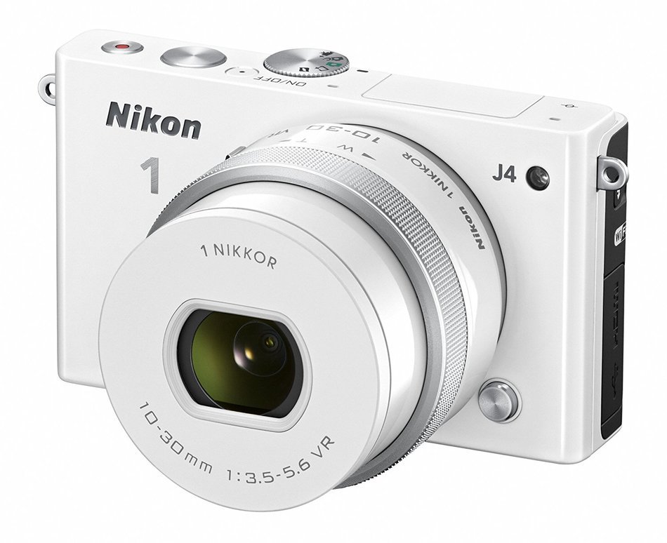 Nikon1 J4 Black Lens Kit - International Version N18