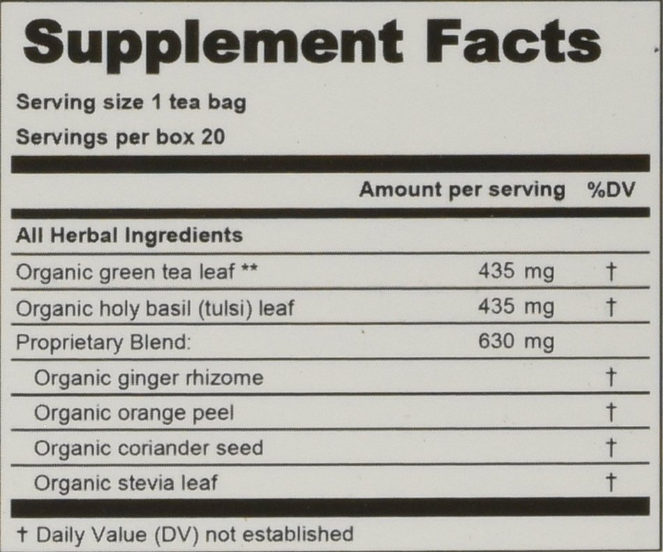 Lifestyle Awareness Teas, Caffeine Free Dandy Liver Detox Tea, 20 Count N42